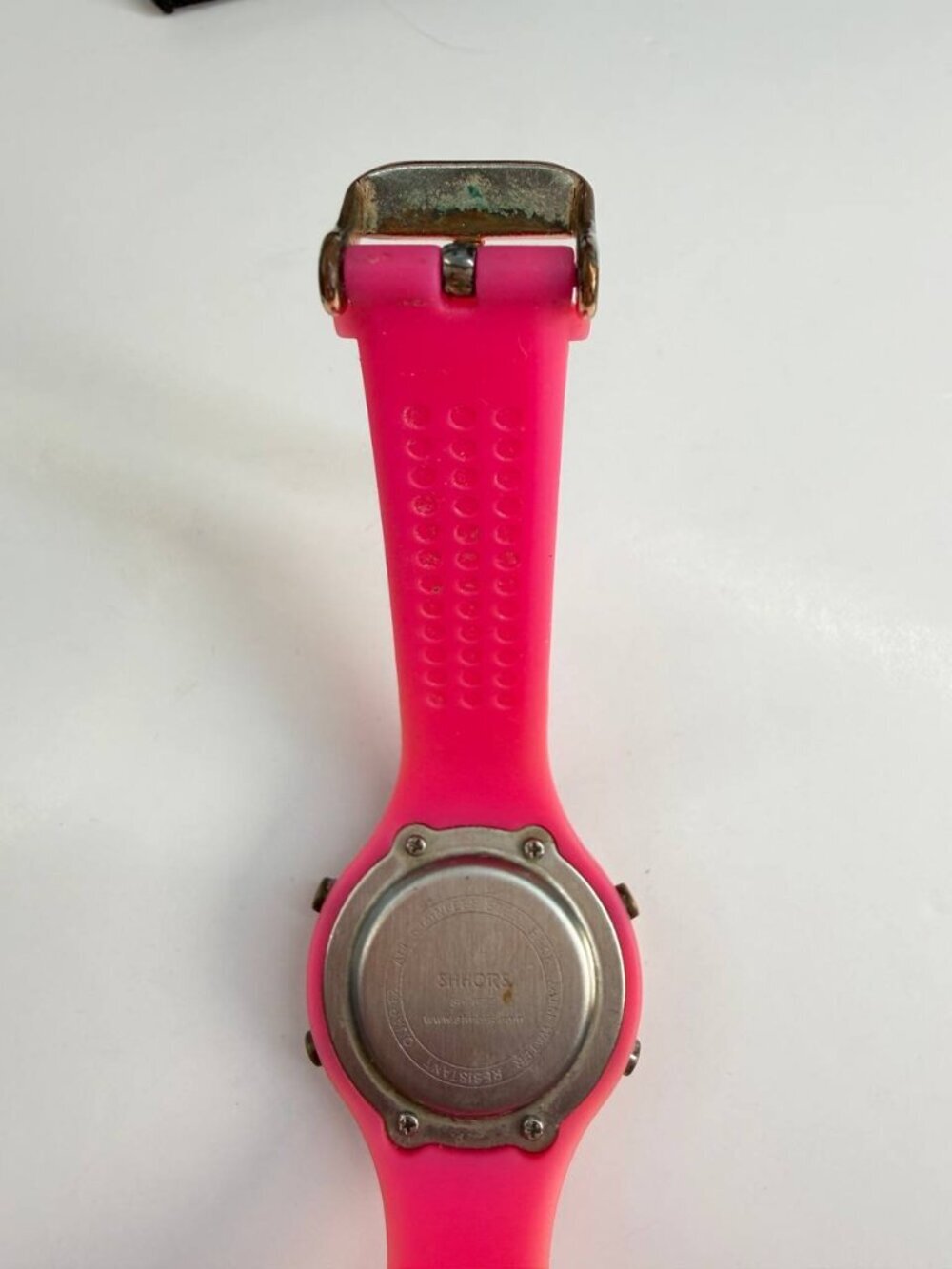 Shhors Digital Women’s Watch – Pink Silicone Strap – Fully Working - Picture 8 of 8